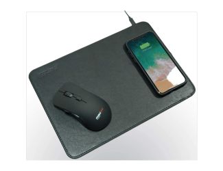 Wireless mouse w/ Wireless Charging Mouse Pad