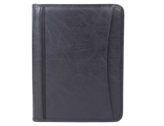 Valentino Writing Case - Vegan Leather  Black