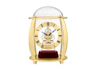 Victoria Glass Dome Table Clock