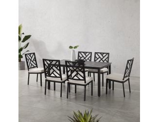 Locke 7Pc Outdoor Dining Set