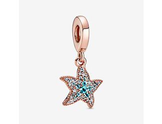 Sparkling Starfish Dangle Charm