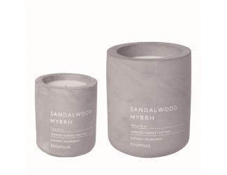 FRAGA Candle Set in Concrete Container
