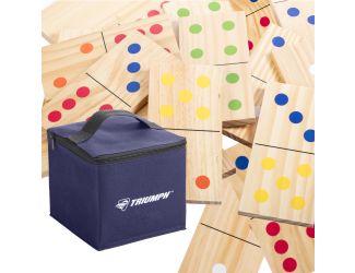 Triumph Sports - Domino Set, 28 pc Wood Lawn
