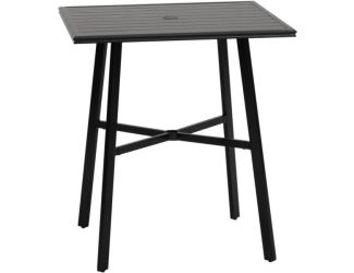 Commercial-Grade Counter-Height 42-in. Slat-top Dining Table