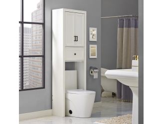 Tara Space Saver Cabinet In Vintage White