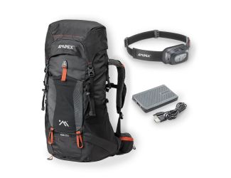 Ampex Daily Hike Combo - 35L Backpack/Power Bank/300L Headlamp