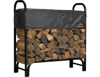 Heavy Duty Firewood Rack w/Cover