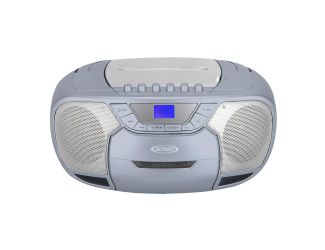 Portable Bluetooth Stereo Compact Disc  Cassette Player with Radio