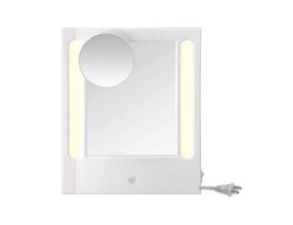 1X/5X Mag LED Spot White Makeup Mirror