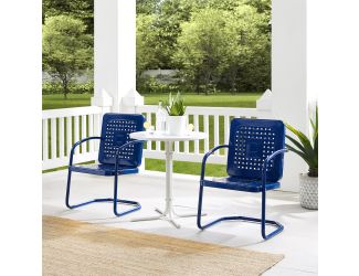 Bates 3Pc Outdoor Metal Bistro Set