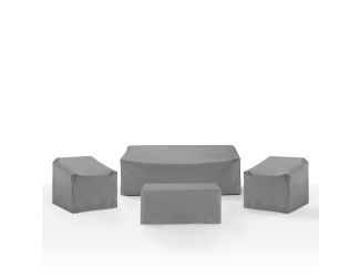 4Pc Outdoor Furniture Cover Set