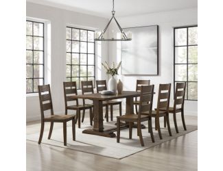 Joanna 9-Piece Dining Table Set For 8