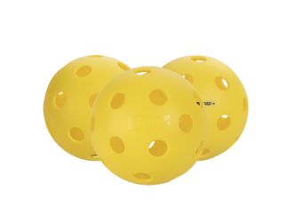 ONIX - Fuse Indoor Pickleball Balls 3-Pack - Yellow