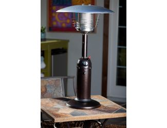Hammered Bronze Finish Table Top Patio Heater
