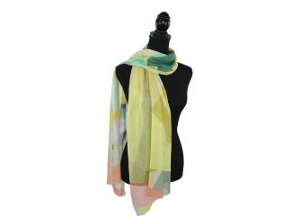 Milo Abstract Colorblock Scarf