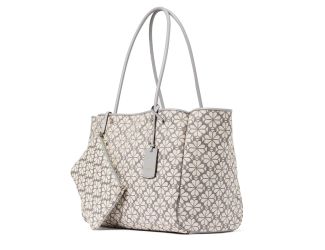 Spade Flower Jacquard Large Everything Tote - Grey Multi