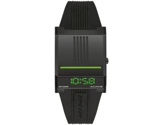 Men's Computron Silicone Strap Watch