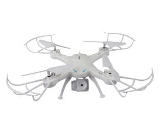 FlyView Drone with Camera White