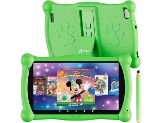 Contixo 7" Kids Tablet, Android 11 Go OS, 2GB+32GB Green