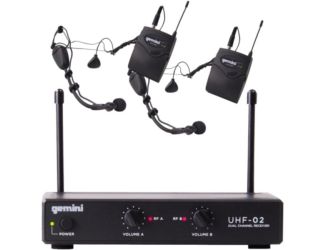 UHF Wireless Dual Headset System