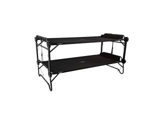 Disc-O-Bed 2XL Portable, Bunkable Cot System - Black