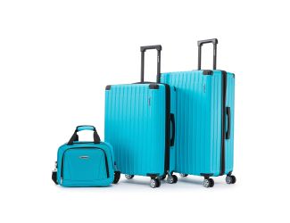 Costa Mesa 3 Pc. Luggage Set - Turquoise