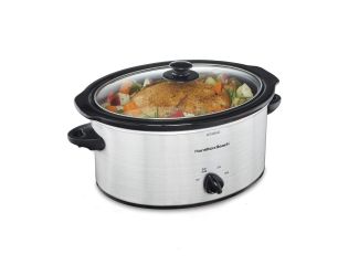 5qt Slow Cooker Silver