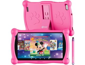 Contixo 7" Kids Tablet, Android 11 Go OS, 2GB+32GB Pink1