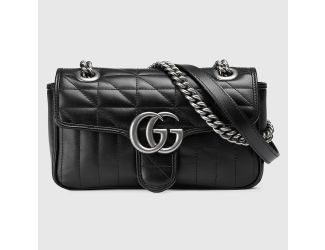 GG Marmont Matelasse Small Shoulder Bag Size 10x6x3