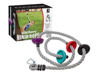 Slackers Ninja Climbing Rope 8' w/ Foot Holds
