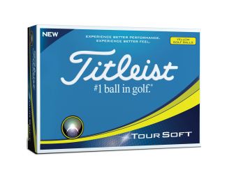 Tour Soft Yellow Golf Balls - 1 Dozen
