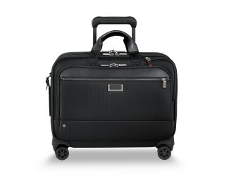 @Work Large Spinner Brief - Black