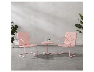 Azalea 3-Piece Retro Outdoor Chair Set
