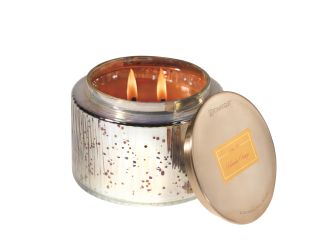 Valencia Orange Metallic Candle Size 21 oz