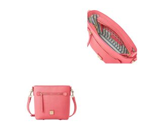 Saffiano Small Zip Crossbody