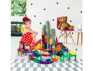 128pc Race Track Building Blocks