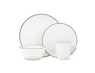 Gourmet Basics Juliana Cream 16pc Dinnerware Set