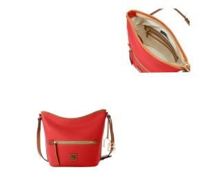 Pebble Grain Zip Sac