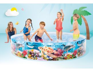 Pool, snapset, deep blue sea 8ft x 18in age: 3+