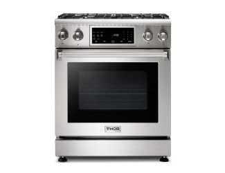 30" Professional Gas Range with Tilt Panel