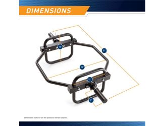Olympic (2-inch) Hex Trap Bar (Black)