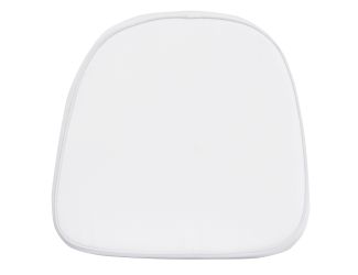 Kids Soft White Fabric Chiavari Chair Cushion - Chair and Event Accessories