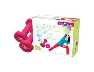 2-lb Pink Dumbell Kit