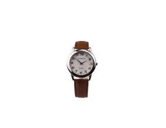 Men's Classic Round Leather Watch
