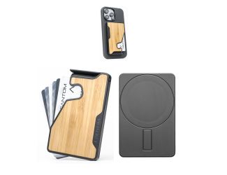 Fantom M Wallet, Extra Slim, Bamboo with MagSafe Sticker