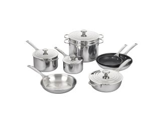 12pc Signature Stainless Steel Cookware Set