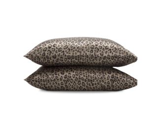 Elegance Satin Leopard Pillowcases Size King