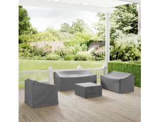 4Pc Sectional Cover Set
