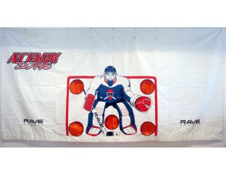 RAVE Sports - Attack Zone 16' x 8' Hockey Shooting Tarp