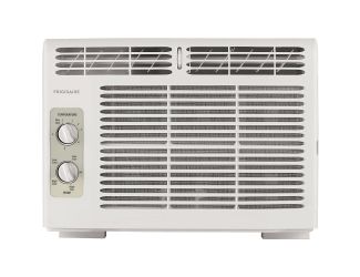 5,000 BTU 115V Window-Mounted Mini-Compact Air Conditioner with Mechanical Controls
